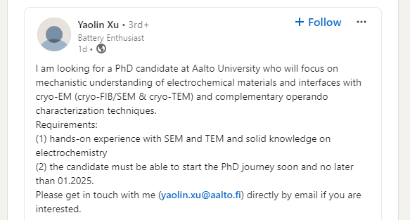 PhD candidate at Aalto University
Please get in touch with Yaolin Xu (yaolin.xu@aalto.fi) directly by email if you are interested.