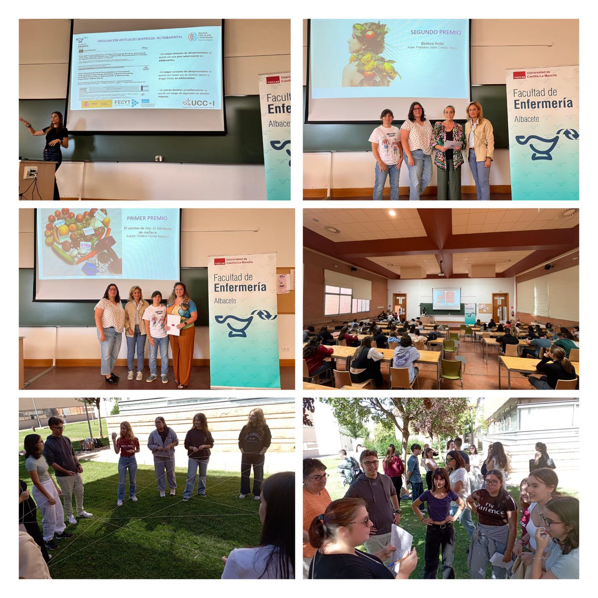 Cerramos el II Evento divulgativo Nutri Activa tu Mente!!! Juegos y premios de fotografía aderezados con divulgación científica sobre alimentos y salud mental de la mano de profesorado de la facultad junto a estudiantes. Gracias por por el apoyo de <a href="/UCLMdivulga/">UCLMdivulga</a> y <a href="/FECYT_Ciencia/">FECYT</a>