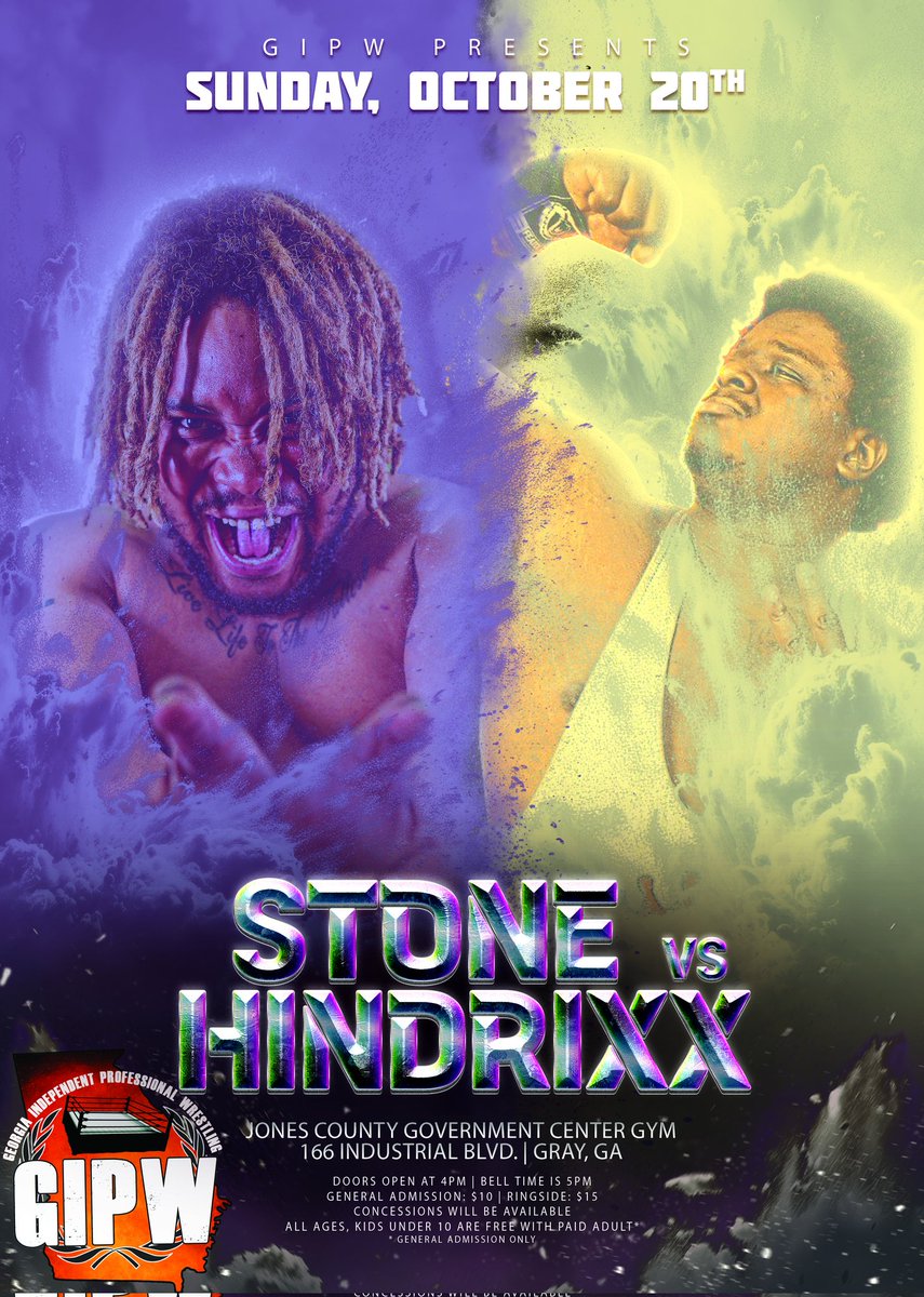 MATCH REVEAL #3

Eddie Hindrixx makes his GIPW debut and his opponent is none other than the Saiyan Prince Luke Stone!

TICKETS AVAILABLE AT
gipw-uth.eventbrite.com