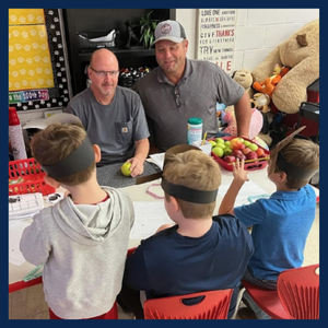 JeffCoTNSchools's tweet photo. Mt. Horeb Elementary School celebrates Johnny Appleseed and Jefferson County Schools Maintenance Employees help out in the classroom. It takes a village and everyone in the JCS District is dedicated to making learning fun!
#JCcore4
https://t.co/A6X1DDr1jG https://t.co/gSCs3oHG2H