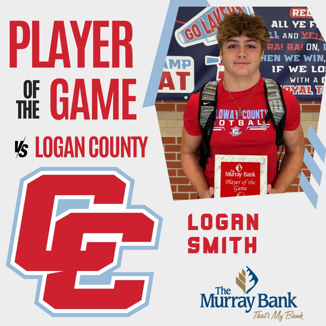 TheMurrayBank's tweet photo. Congratulations to @LSmith2026 , The Murray Bank Player of the Game against Logan County. #ThatsMyBank #LakerNation #TwoTimeWinner
@countylaker https://t.co/o84xDKZKsT