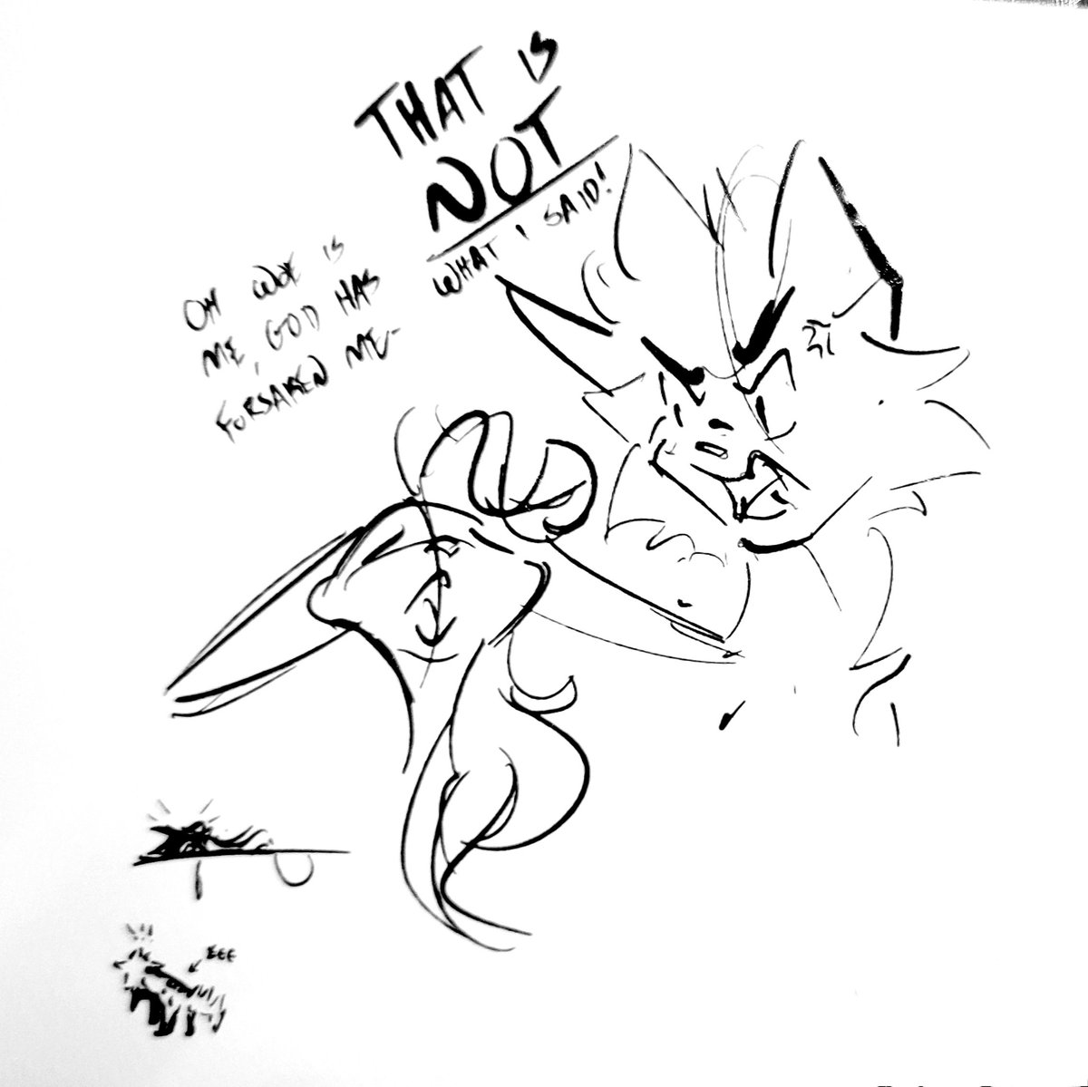 oksnowz's tweet photo. Lunch time doodle. They may be Dragon Age OCs now but their cat versions will live in my head rent free forever. https://t.co/SuKPLFL4Dg