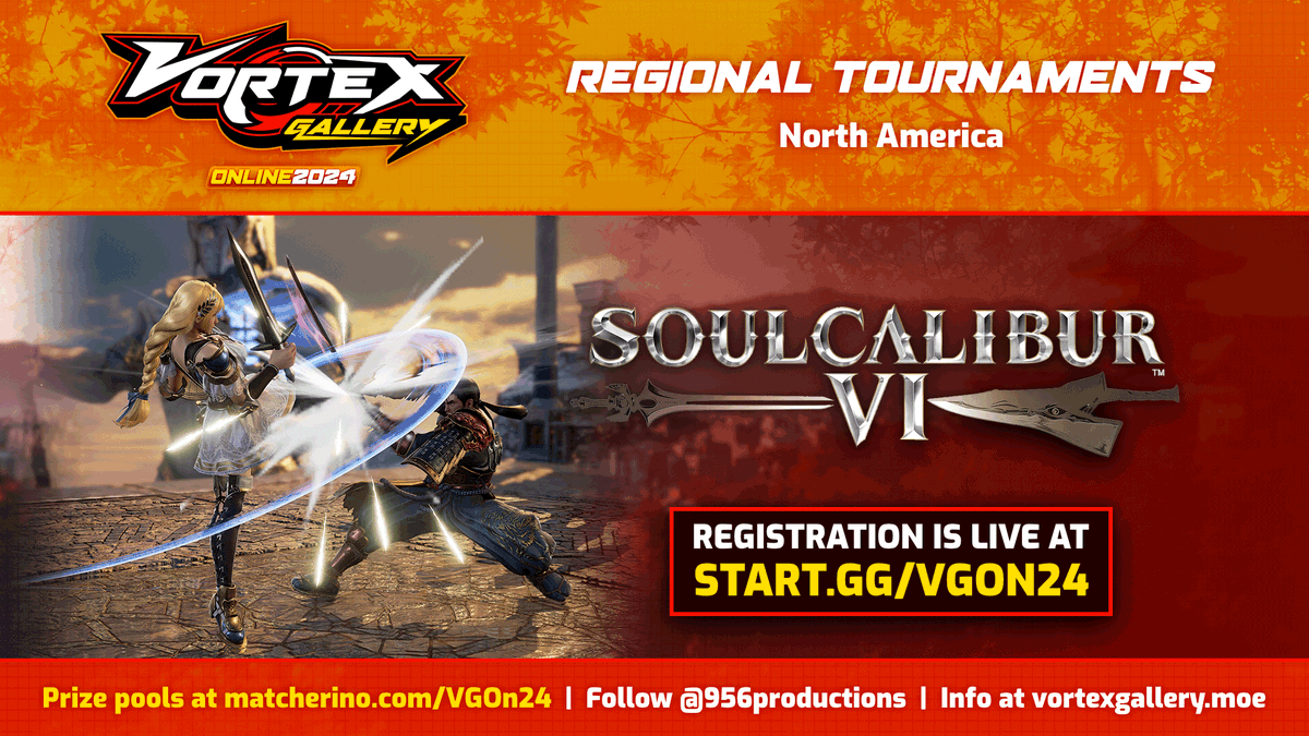 DEUS | SabinDeus (@sabindeus) on Twitter photo Folks get ready for more #SOULCALIBUR from myself and <a href="/Bigpapachunk/">Hololive and Taiwan are Lit</a>...
VORTEX GALLERY ONLINE 2024 #VGOn24
⚔️SOULCALIBUR VI ⚔️
☁️Cloud Parsec
🇺🇸in North America
📅Sunday, November 10th
🕘3:00PM EST/12:00PM PST
Register✍️ start.gg/vgon24 Folks get ready for more #SOULCALIBUR from myself and <a href="/Bigpapachunk/">Hololive and Taiwan are Lit</a>...
VORTEX GALLERY ONLINE 2024 #VGOn24
⚔️SOULCALIBUR VI ⚔️
☁️Cloud Parsec
🇺🇸in North America
📅Sunday, November 10th
🕘3:00PM EST/12:00PM PST
Register✍️ start.gg/vgon24