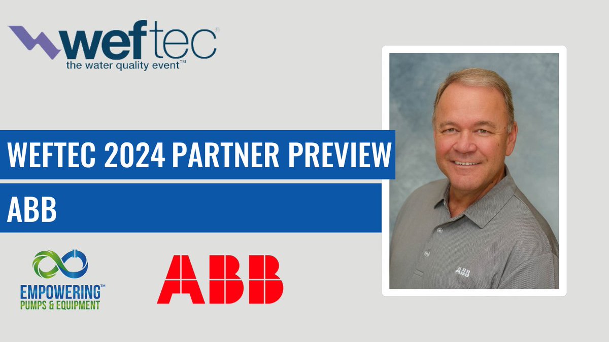 .<a href="/CharliKMatthews/">Charli K. Matthews</a> chats with Doug Ryan to give you the lowdown on what’s happening at the ABB booth this year at WEFTEC! From showcasing their cutting-edge Drives to hosting educational sessions on topics like VFD Pump Protection and Build America Buy America (BABA), ABB is