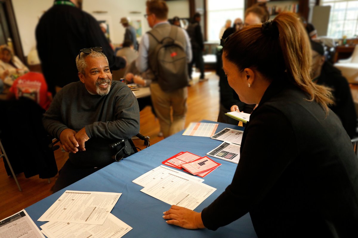 Pine Street held a voter registration drive to ensure guests &amp; tenants know their voting rights &amp; are knowledgeable about the upcoming election. Thank you to speakers <a href="/MassLtGov/">Lt. Governor Kim Driscoll</a> Kim Driscoll, <a href="/JohnMoranfor9/">John Moran</a> &amp; <a href="/LWV/">League of Women Voters of the US</a> of Boston President Kerry Costello for helping raise awareness.
