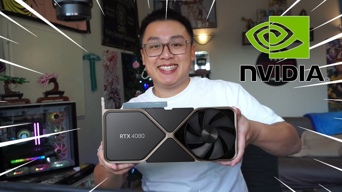 Mr Vudoo๐ฅ (@mr_vudoo) on Twitter photo ๐ Giveaway ๐
I'm giving away a @NVIDIA GeForce RTX 4080 GPU -- so you can unleash the power of AI broadcasting on your PC!
All you gotta do is
๐ Follow <a href="/NVIDIAStudio/">NVIDIA Studio</a> & <a href="/Mr_Vudoo/">Mr Vudoo๐ฅ</a>
๐ฌ Tag a friend you'd game with
โป๏ธ Repost/Retweet
๐ Winner picked October 7th
#NVIDIAPartner ๐ Giveaway ๐
I'm giving away a @NVIDIA GeForce RTX 4080 GPU -- so you can unleash the power of AI broadcasting on your PC!
All you gotta do is
๐ Follow <a href="/NVIDIAStudio/">NVIDIA Studio</a> & <a href="/Mr_Vudoo/">Mr Vudoo๐ฅ</a>
๐ฌ Tag a friend you'd game with
โป๏ธ Repost/Retweet
๐ Winner picked October 7th
#NVIDIAPartner
