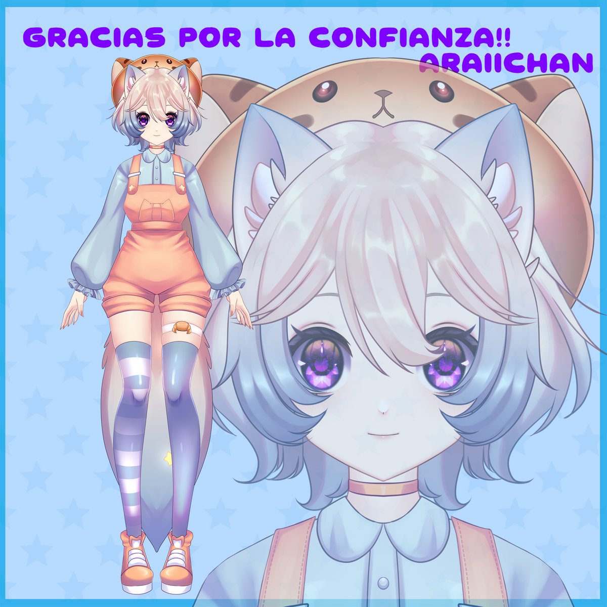 AraiiVtuber's tweet photo. Comision para @LunnalyVT !

#vtuber #vtubermodel #Live2D #vartist #VtuberUprisings https://t.co/FszodhXDtc