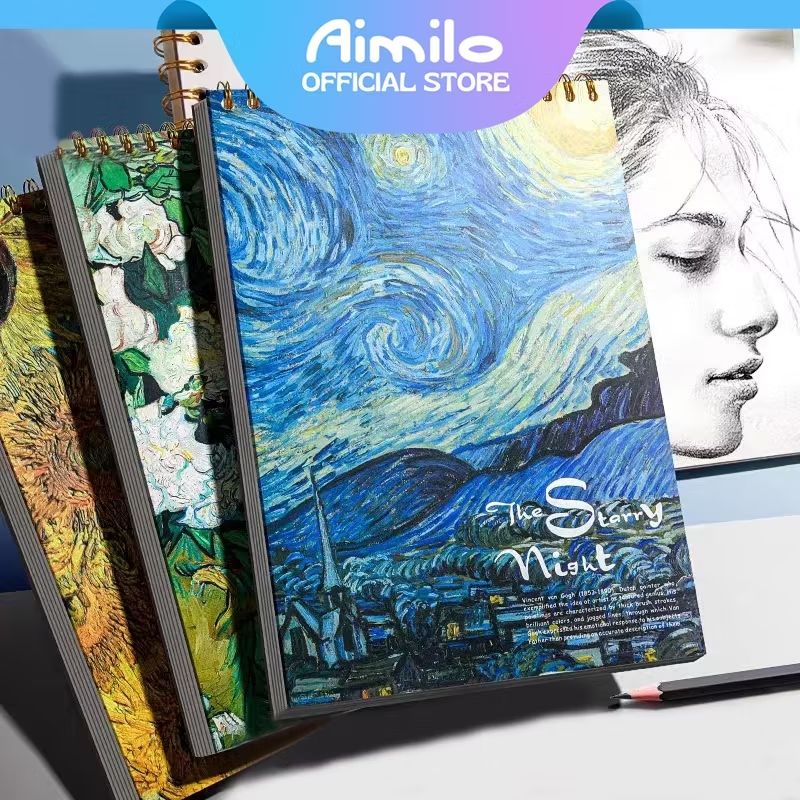 rahayudwi52's tweet image. Art supplies hari ini 🌟 
Cek Aimilo Sketchbook A4 Buku Gambar Vertikal Jilid Spiral Aesthetic Buku Sketsa 45 Lembar dengan harga Rp16.000. Dapatkan di Shopee sekarang!
#racunshopee #ShopeeID #arttool #artsupplies  s.shopee.co.id/7pasdQEvLs?sha…