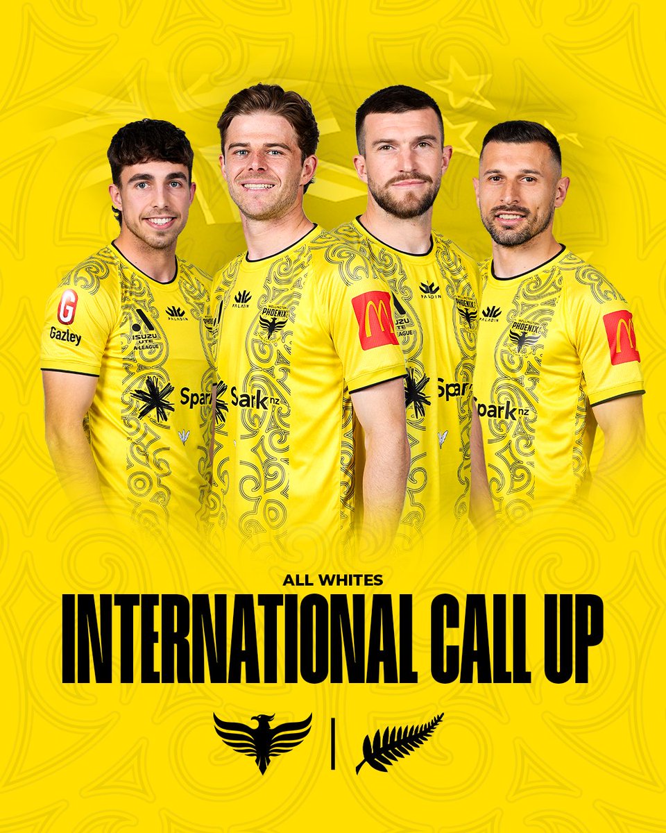 Wellington Phoenix 🔥 (@wgtnphoenixfc) on Twitter photo 4⃣ in the <a href="/NZ_Football/">New Zealand Football 🇳🇿</a> #AllWhites squad to face Tahiti 🇵🇫 and Malaysia 🇲🇾
▪️ Sam Sutton (3 caps)
▪️ Alex Rufer (15 caps)
▪️ Tim Payne (40 caps)
▪️ Kosta Barbarouses (62 caps)
#COYN! 🐦🔥
💛🖤 | wellingtonphoenix.com 4⃣ in the <a href="/NZ_Football/">New Zealand Football 🇳🇿</a> #AllWhites squad to face Tahiti 🇵🇫 and Malaysia 🇲🇾
▪️ Sam Sutton (3 caps)
▪️ Alex Rufer (15 caps)
▪️ Tim Payne (40 caps)
▪️ Kosta Barbarouses (62 caps)
#COYN! 🐦🔥
💛🖤 | wellingtonphoenix.com