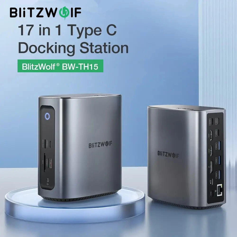 ConTrendz's tweet image. BlitzWolf BW-TH15 Vertical Docking Station with Dual HDMI-compatible Ports for Seamless Connectivity and Enhanced Productivity

Check The Price- s.click.aliexpress.com/e/_DlFtbsV

#EnhancedProductivity #VerticalDockingStation #DualHDMI #SeamlessConnectivity #BlitzWolf #BWTH15