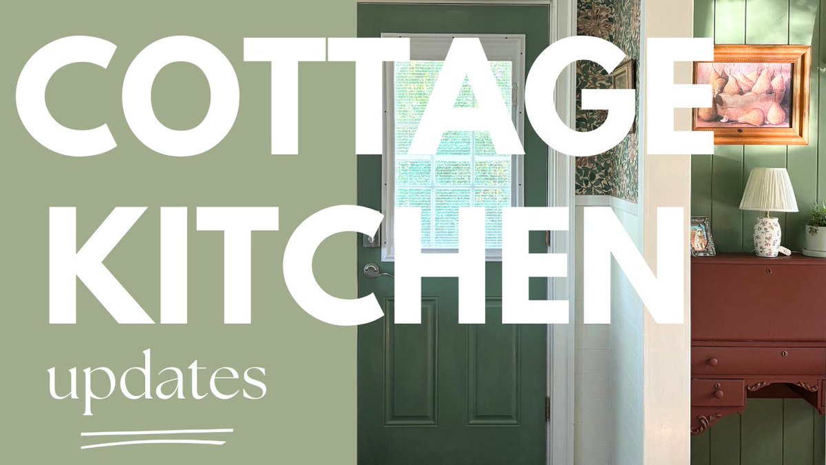 TPDrawer's tweet image. Cottage Kitchen Renovation Updates! Painted Cabinets! #cottagecore #kitc... youtu.be/itJd2FhkrOw?si… via @YouTube
