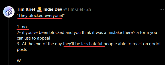 NsfwGamedev's tweet photo. Excuse me ? here the point that demonstrate that you are wrong, again.

They did that, you underline it and banning indiscriminately will NOT help.

To help you, i underlined where you said what i actually said, other posts under that one : not the ones i answered. https://t.co/Ga9qk1SnmJ