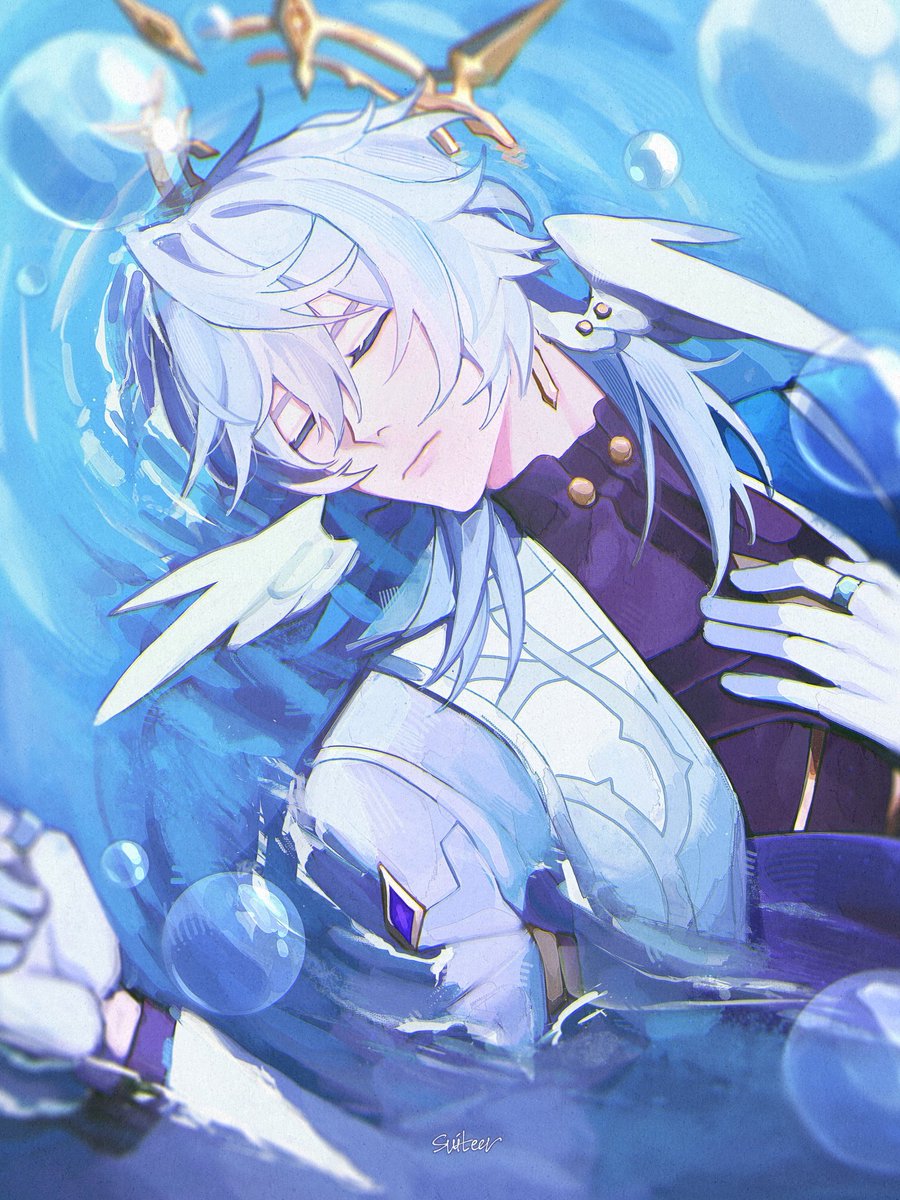 Blue #SundayHSR art 🕊️