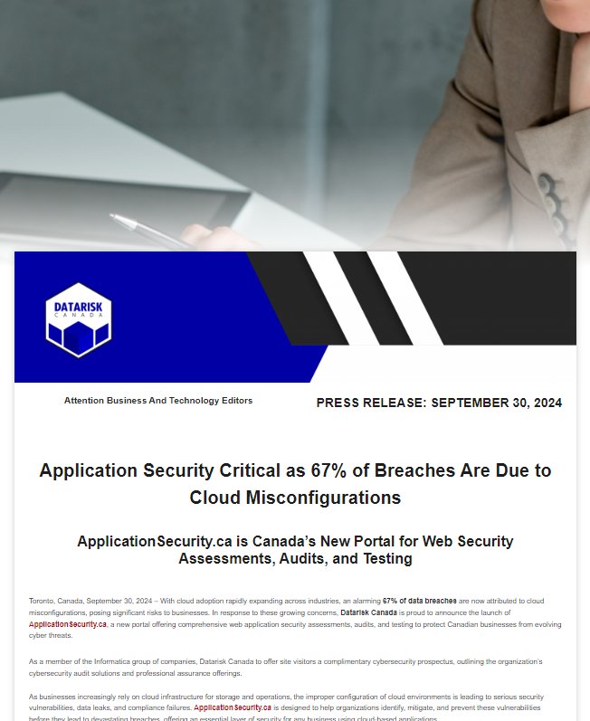 Datarisk Canada tweet media
