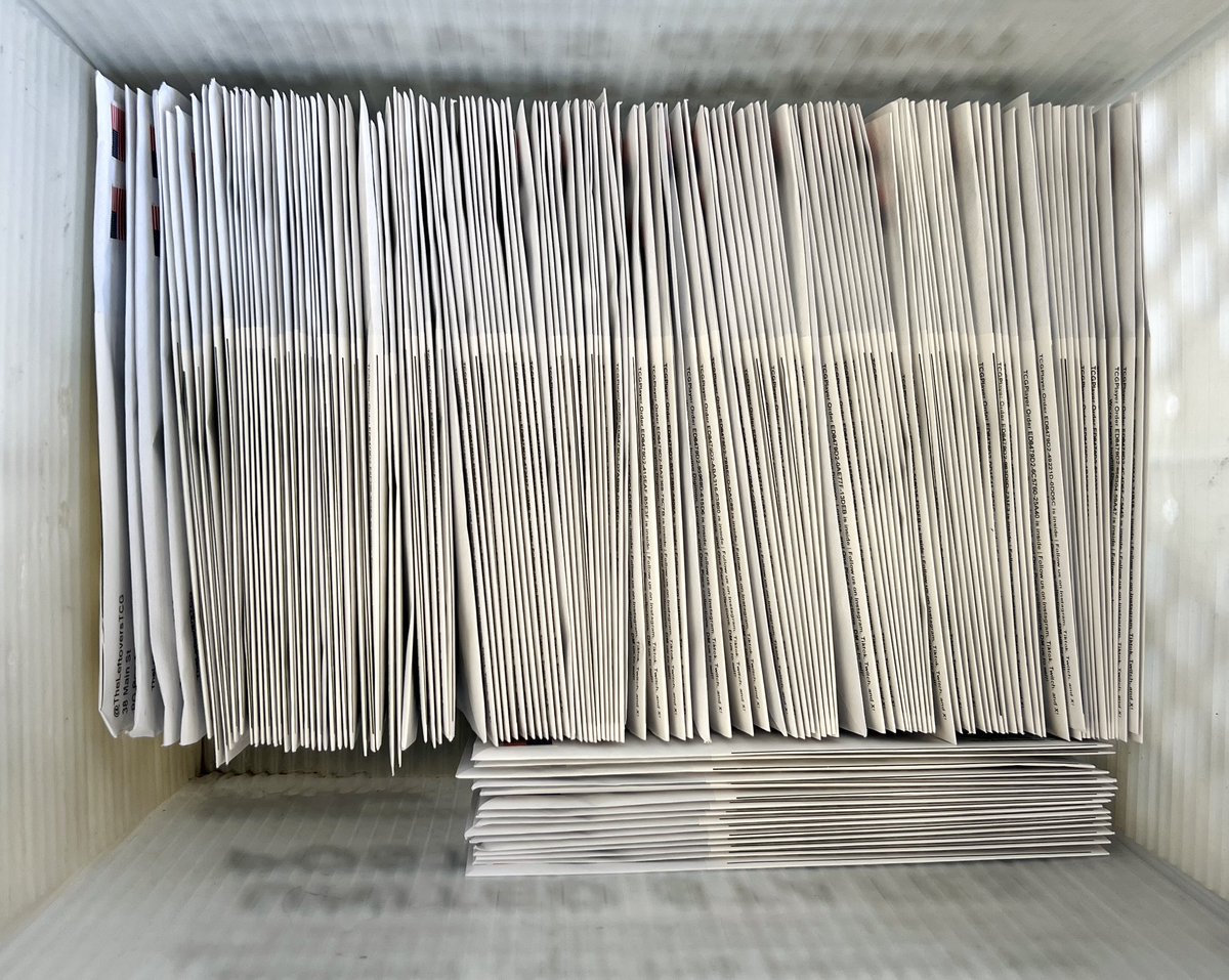 Another day, another bucket full of your orders headed out to you! ✉️