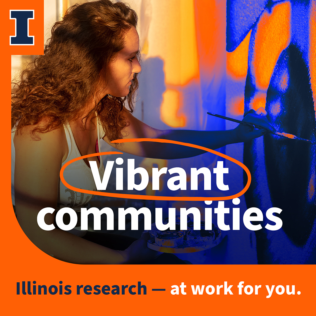 What matters most to you also matters to #ILLINOIS.

From better health and communities to farm technologies and weather forecasting to safer water for our entire community, we do research that matters to you.

Learn more at researchimpact.illinois.edu