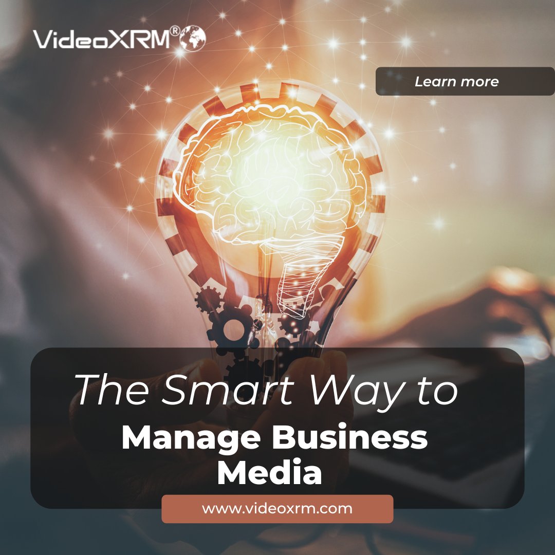 The Smart Way to Manage Business Media: Join <a href="/VideoXRM/">VideoXRM</a> and experience an intelligent way to manage and share your business’s video content. cutt.ly/EeRUGTxS #BusinessTech #AIPlatform