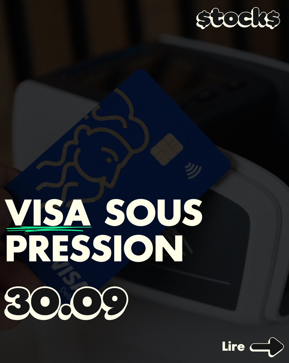 StocksMediafr's tweet photo. 💼 Visa face à une plainte antitrust du DOJ américain ! ⚖️

Lire la suite ⬇️(1/8) https://t.co/dDLk69jRrl