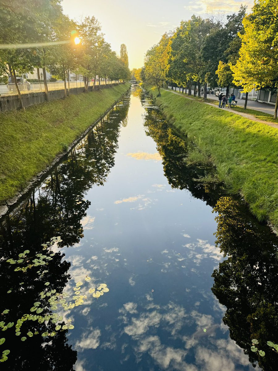 you can’t complain when your way to work looks like this 🌤️