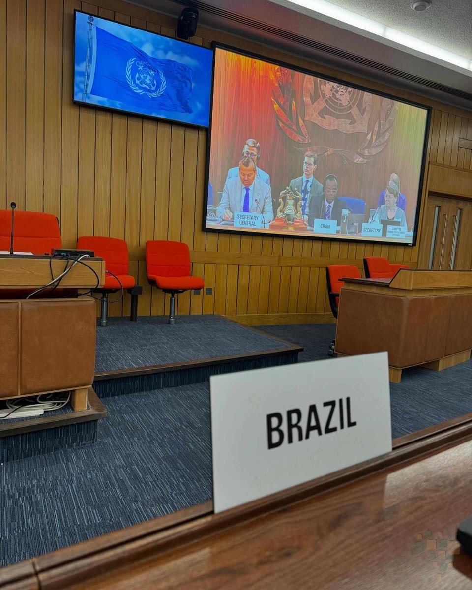 DefesaFoco's tweet photo. A 82ª sessão do Marine Environment Protection Committee (MEPC), órgão da Organização Marítima Internacional (IMO), iniciou seus trabalhos em Londres no dia 30 de setembro de 2024. #defesaemfoco
https://t.co/tsQj9WZ7LU https://t.co/OsZjUSUIy3
