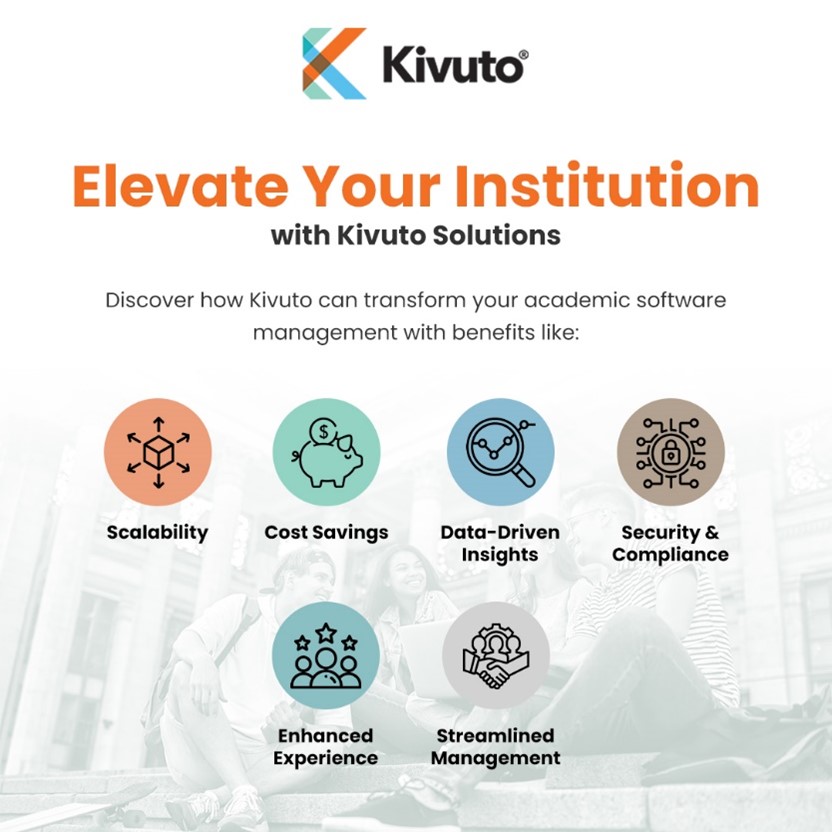 Discover how #Kivuto can transform your academic software management with benefits like: scalability, cost savings, data-driven insights, security &amp; compliance, and streamlined management.

Transform your software &amp; eBook distribution today. Learn more at: kivuto.com/schools-academ…