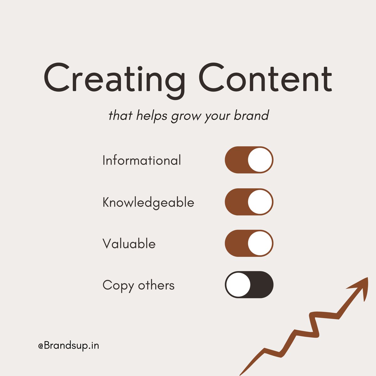 Brandsup_in's tweet photo. Creativity Comes From Experience, Not Just Ideas Formed In Your Head!

There is no shortcuts on social media - You need to be consistent, experiments, Open your camera, create content, keep posting and stay updated in your niche.

#SocialMediaMarketing #BrandBuilding #brandsupin https://t.co/BgqpqguKY2