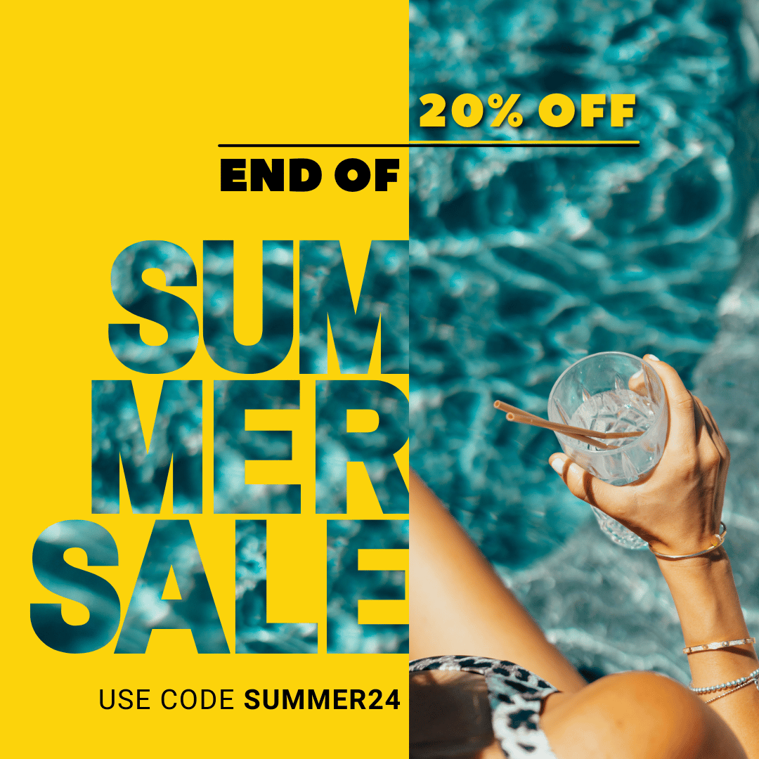 Summer might be winding down, but the savings are heating up! Get 20% off all HAY! products for the next week! #HAYstraws #drinkingstraws #plasticfree #paperstrawssuck