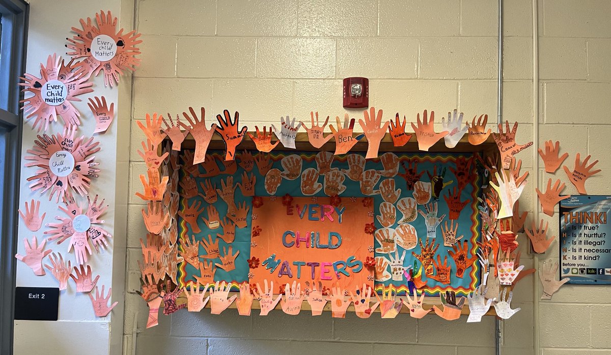 Kenollie School honouring Orange Shirt Day and remembering that Every Child Matters.