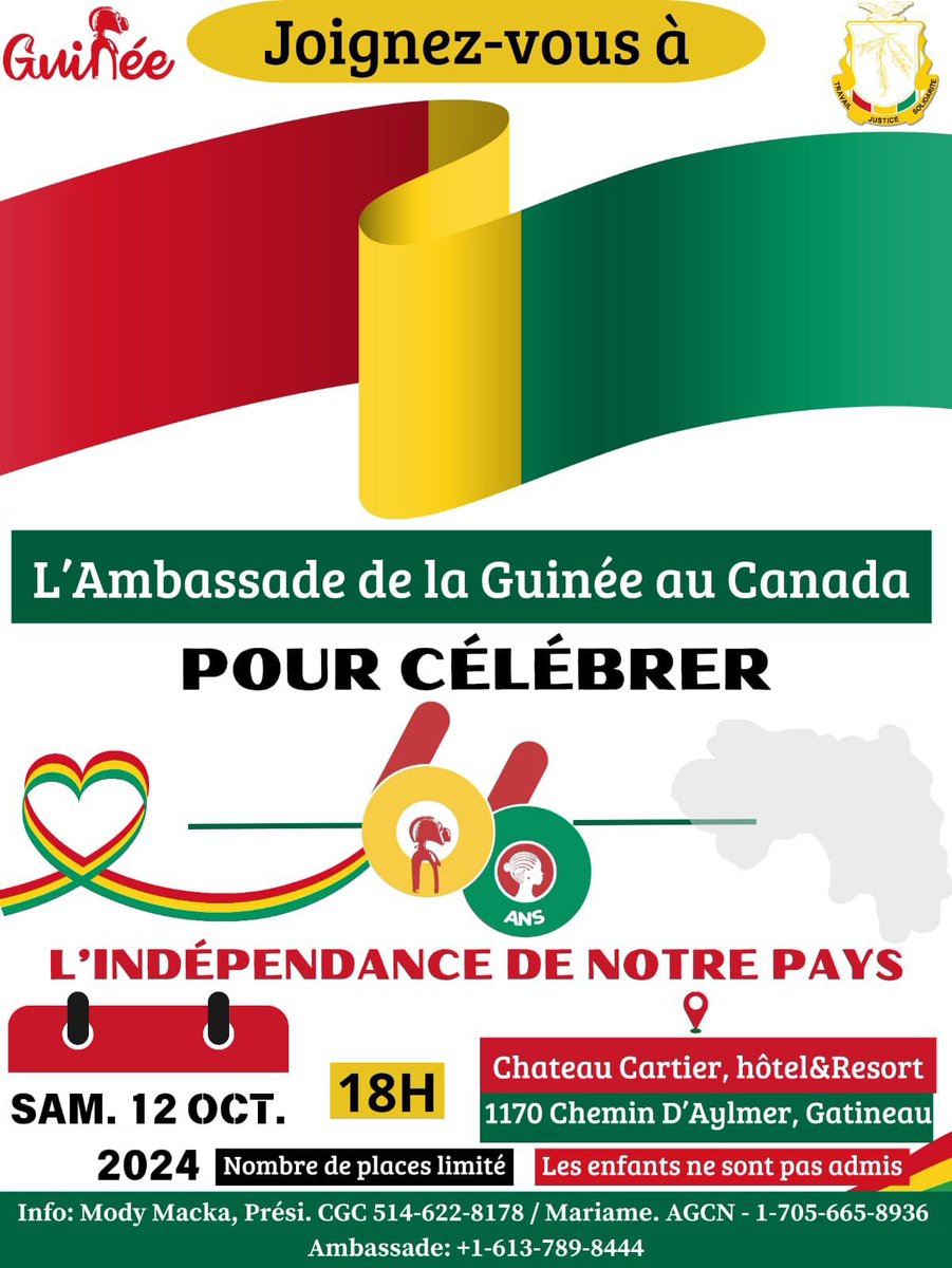 🔴 Nous serions ravis de vous compter parmi nous pour cette célébration historique. 🎊