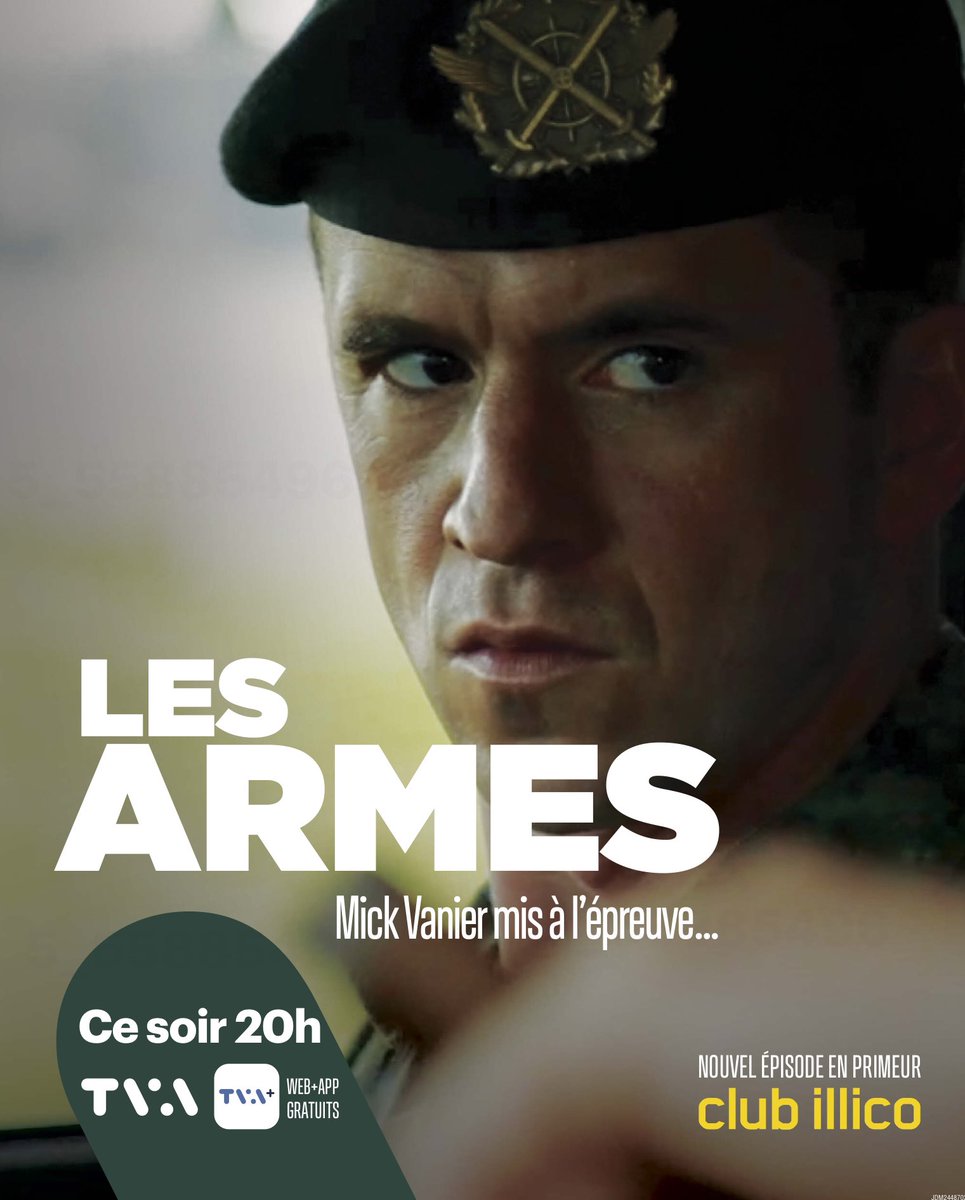 PKP_Qc's tweet photo. Si la nouvelle série Les Armes, diffusée sur @TVAreseau les lundis à 20h, vous passionne et que vous êtes curieux de connaître la suite, les abonnés #clubillico peuvent visionner en primeur l’épisode de la semaine suivante les lundis dès 21h. Abonnement: https://t.co/So3kPirute https://t.co/ozWHsb6ROA