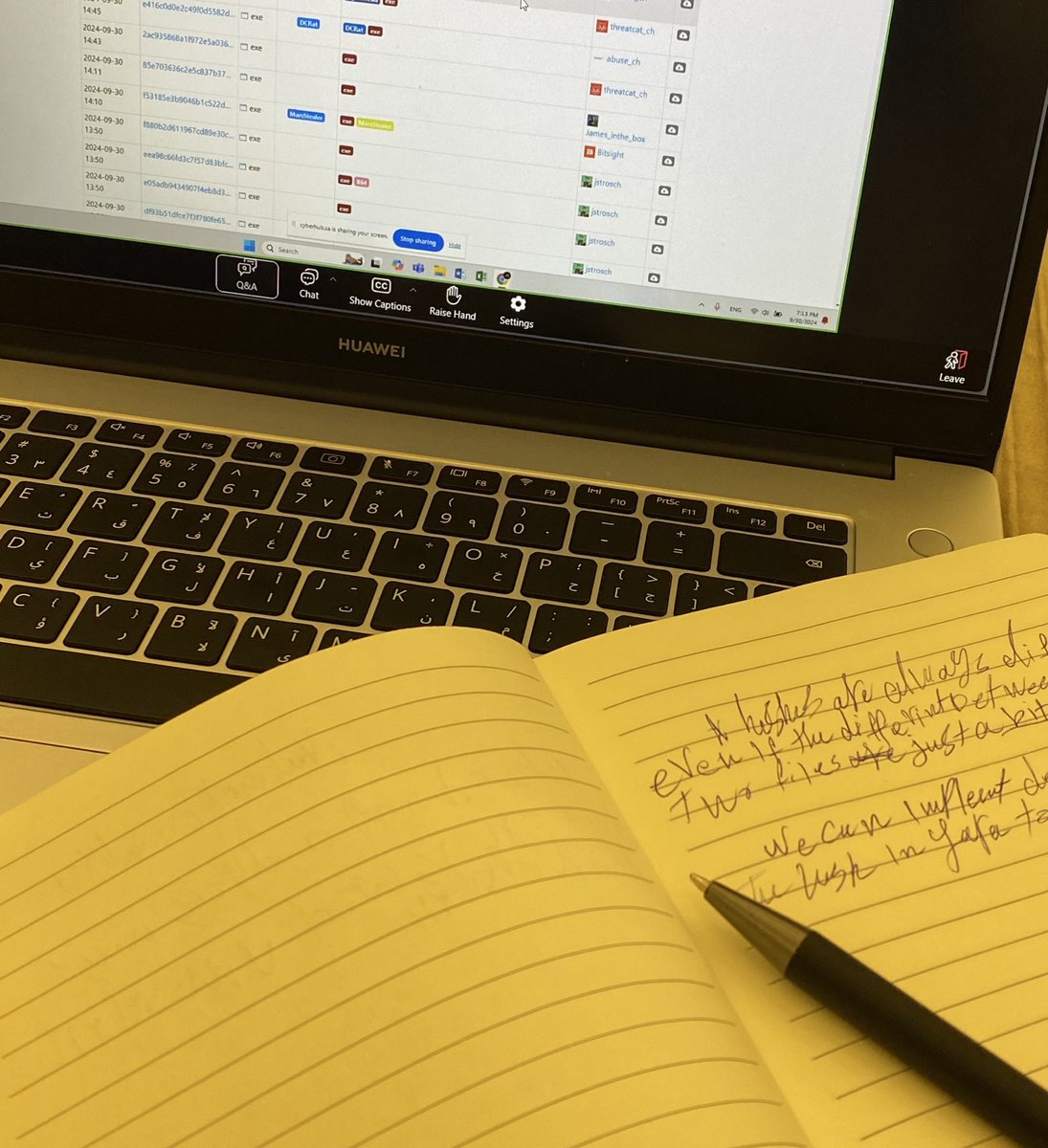 Sha_f29's tweet image. يوم جميل مليء بالسايبر 🔐💻
خلصت من course Malware Analysis 🛡️📂
حملت Flare VM 💾
ورحت على HTB 👨‍💻🏴‍☠️
والحين جالسة أتطلع على آخر ال updates في السايبر 📰🔍

#MalwareAnalysis 
#FlareVM 
#HackTheBox