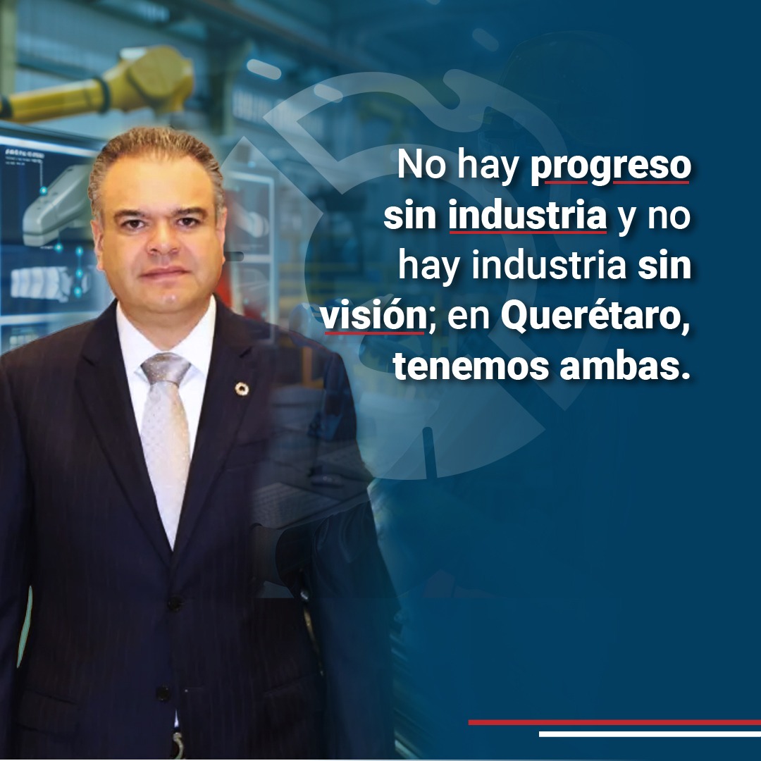 📍 Querétaro es ejemplo de cómo una visión clara puede llevar a la industria a generar crecimiento y oportunidades. 🤝🏻 Mi compromiso es seguir fortaleciendo a este motor económico. ⚙️