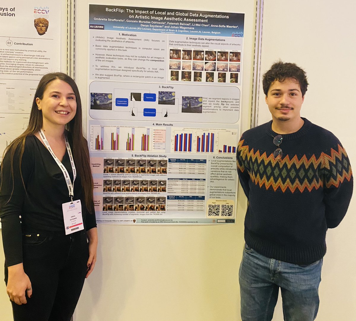 Derya Soydaner (@dsoydaner) on Twitter photo Thanks for your interest in our work at the Vision for Art (VISART) workshop at #ECCV2024 today! Feel free to reach out if you’d like to discuss #backflip further <a href="/eccvconf/">European Conference on Computer Vision #ECCV2026</a> Thanks for your interest in our work at the Vision for Art (VISART) workshop at #ECCV2024 today! Feel free to reach out if you’d like to discuss #backflip further <a href="/eccvconf/">European Conference on Computer Vision #ECCV2026</a>