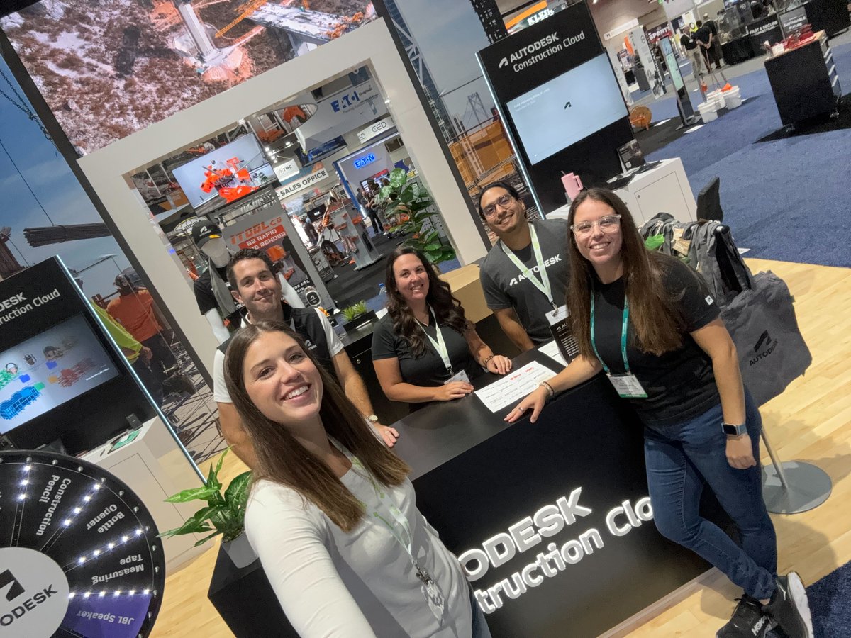 ADSK_Construct's tweet image. #NECASanDiego24 is in full swing!

Stop by booth #1021 to meet with the #AutodeskConstructionCloud team for live demos of our newest features, the spin-to-win wheel and expert advice about #contech.