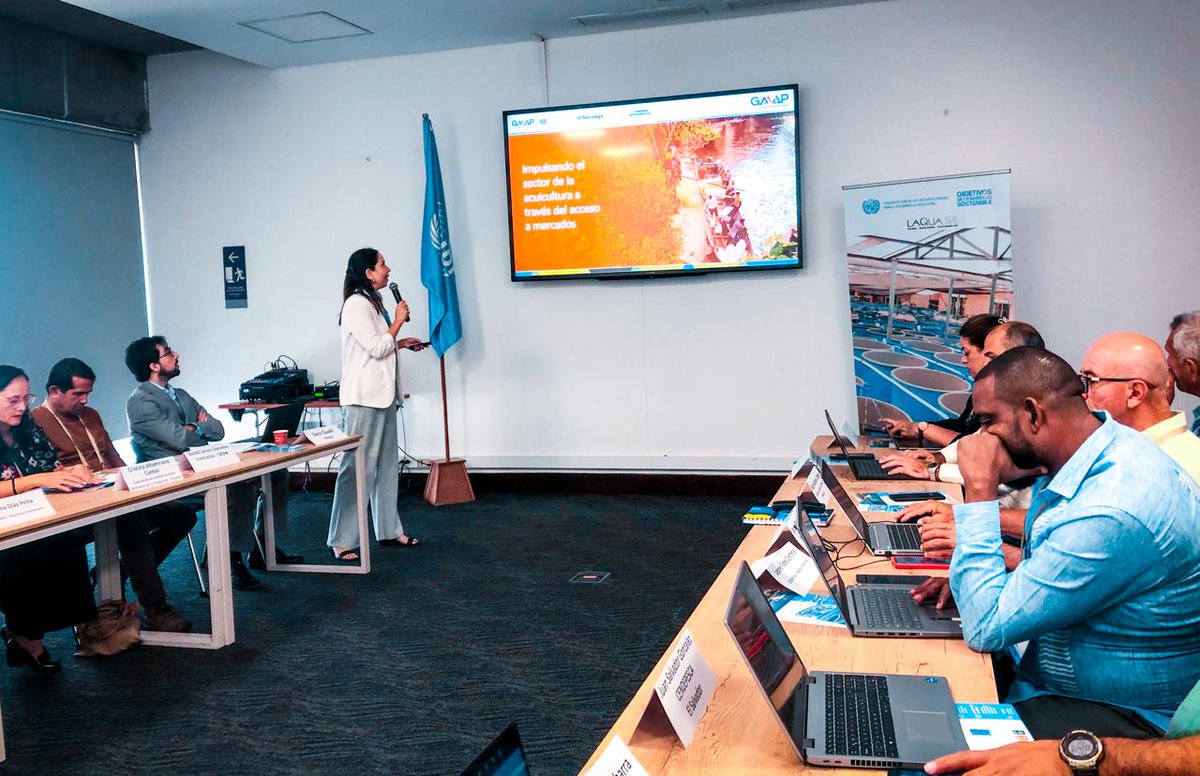 GMAP Colombia (@gmapcolombia) on Twitter photo En el marco de <a href="/GMAPColombia/">GMAP Colombia</a>, presentamos los resultados del proyecto ante una delegación de 8 países de Latinoamérica y el Caribe🌎. Identificamos valiosas oportunidades de intercambio de experiencias que fortalecerán el #DesarrolloSostenible de la #acuicultura en la región!💪🐟 En el marco de <a href="/GMAPColombia/">GMAP Colombia</a>, presentamos los resultados del proyecto ante una delegación de 8 países de Latinoamérica y el Caribe🌎. Identificamos valiosas oportunidades de intercambio de experiencias que fortalecerán el #DesarrolloSostenible de la #acuicultura en la región!💪🐟