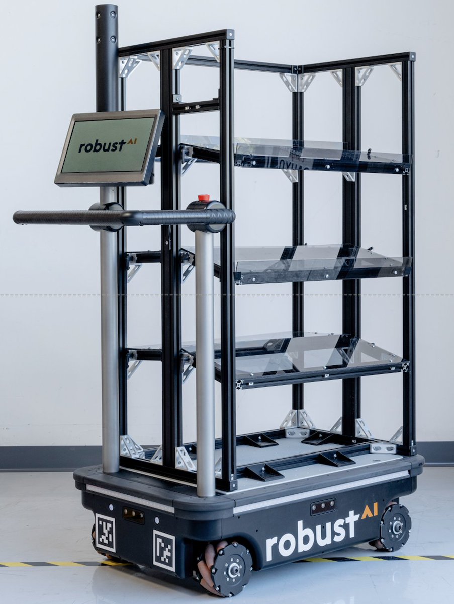 Things are going really well at Robust AI. Fully holonomic robots are the future for warehouses and factories. Mecanum wheels not so much. Learn more on October 16th.