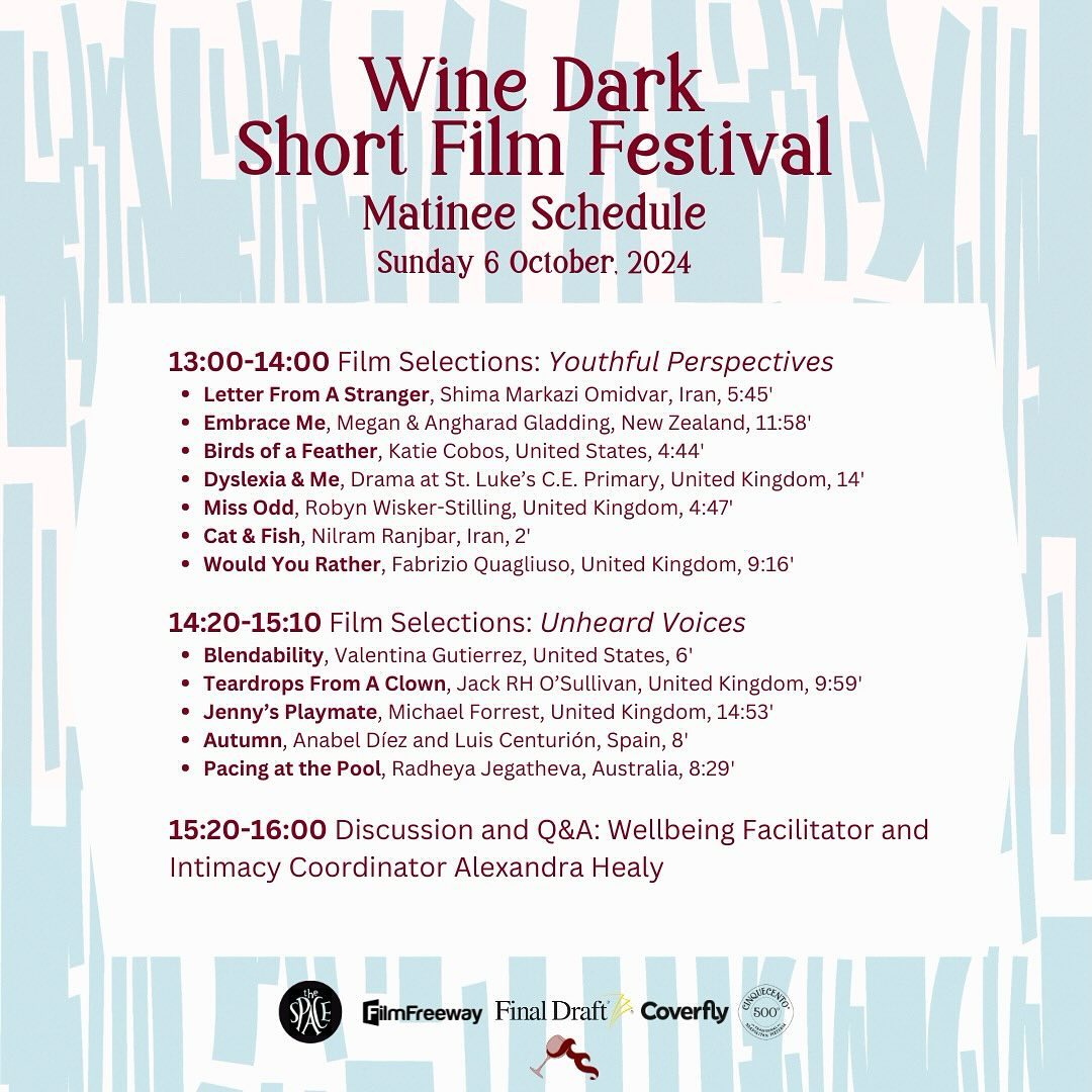mmmediateam's tweet photo. Excited to share the screening date for #TeardropsFromAClown as part of the Official Selection for Wine Dark Short Film Festival! 🎦🎞️🎬

SUNDAY 6th OCTOBER 14:20pm as part of the “FILM SELECTIONS: UNHEARD VOICES” (1pm Slot)

Tickets can be bought here:
https://t.co/LhZpiJ0ZrE https://t.co/t39YRKa5EA