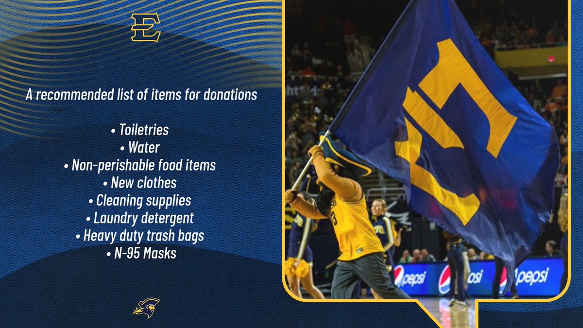 ETSU Athletics (@etsuathletics) on Twitter photo ๐๐ฐ๐ฐ๐ฒ๐ฝ๐๐ถ๐ป๐ด ๐ฑ๐ผ๐ป๐ฎ๐๐ถ๐ผ๐ป๐ ๐ณ๐ผ๐ฟ ๐๐ต๐ผ๐๐ฒ ๐ถ๐บ๐ฝ๐ฎ๐ฐ๐๐ฒ๐ฑ ๐ฏ๐ ๐๐๐ฟ๐ฟ๐ถ๐ฐ๐ฎ๐ป๐ฒ ๐๐ฒ๐น๐ฒ๐ป๐ฒ
๐๏ธ Tuesday, Oct. 1
โฐ 10a-4p
๐ Greene Stadium (Lot 19)
๐ etsubucs.com/news/2024/9/30โฆ
#BeGreat ๐๐ฐ๐ฐ๐ฒ๐ฝ๐๐ถ๐ป๐ด ๐ฑ๐ผ๐ป๐ฎ๐๐ถ๐ผ๐ป๐ ๐ณ๐ผ๐ฟ ๐๐ต๐ผ๐๐ฒ ๐ถ๐บ๐ฝ๐ฎ๐ฐ๐๐ฒ๐ฑ ๐ฏ๐ ๐๐๐ฟ๐ฟ๐ถ๐ฐ๐ฎ๐ป๐ฒ ๐๐ฒ๐น๐ฒ๐ป๐ฒ
๐๏ธ Tuesday, Oct. 1
โฐ 10a-4p
๐ Greene Stadium (Lot 19)
๐ etsubucs.com/news/2024/9/30โฆ
#BeGreat