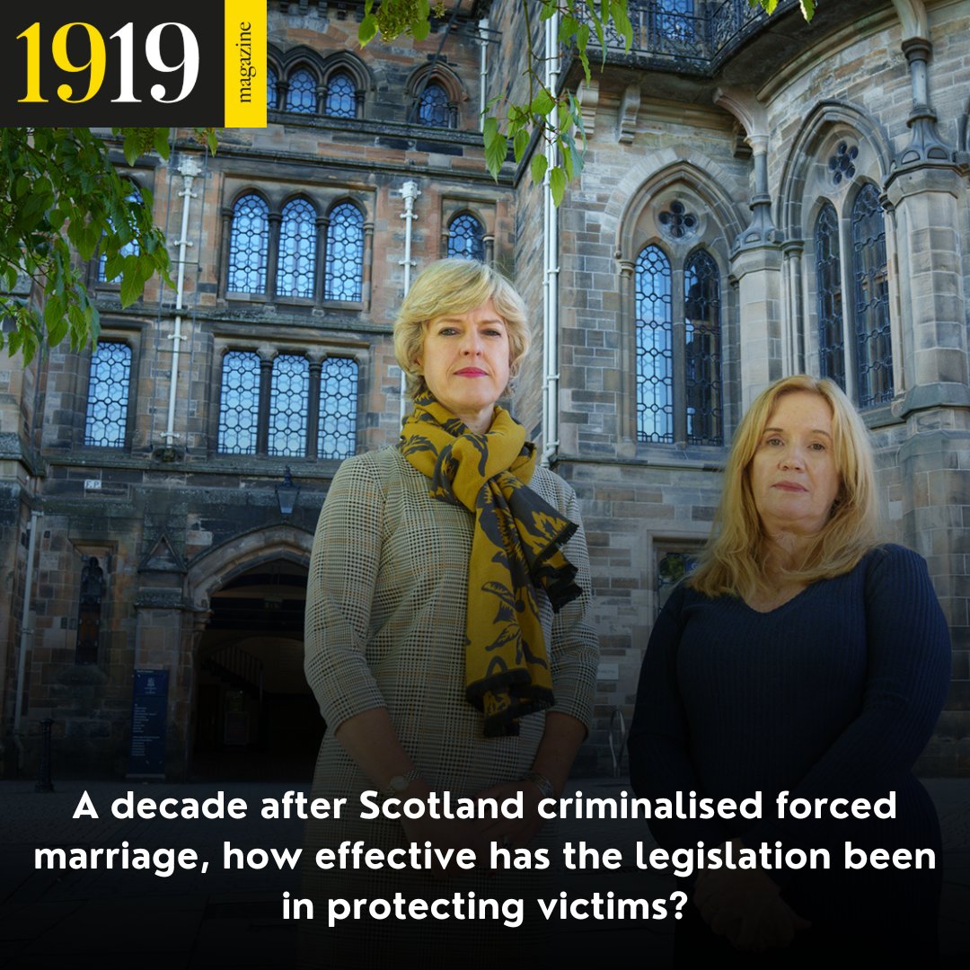 It’s been exactly 10 years since a law was introduced to make forced marriage a criminal offence in Scotland.

We explore how effective this has been in protecting victims ➡️ 1919magazine.co.uk/october2024/?i…