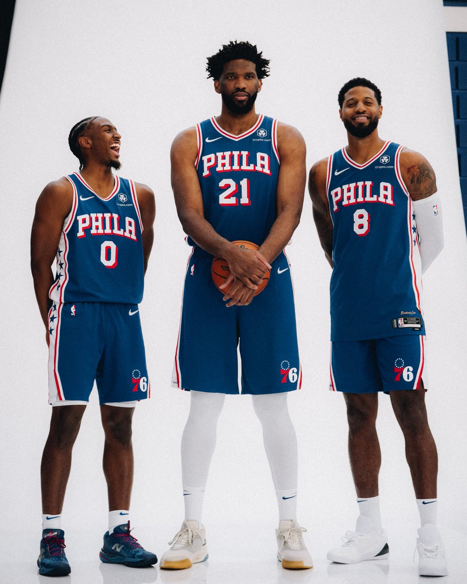 It's looking sunny in Philadelphia 📷: <a href="/sixers/">Philadelphia 76ers</a>