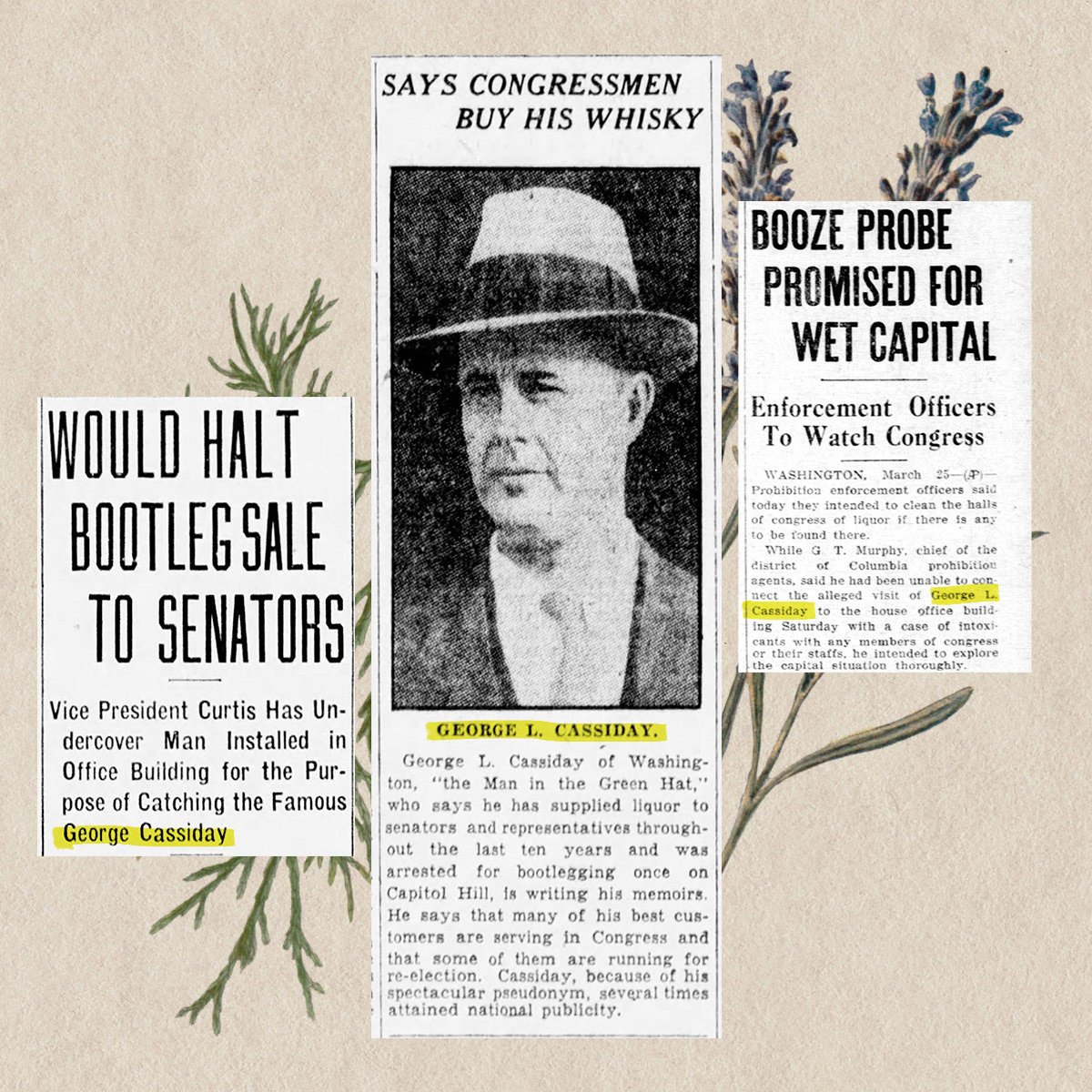 677 people have served in both the House and Senate. 678, if you count the Man in the Green Hat.

Learn more about the namesake behind Green Hat Gin at greenhatgin.com.