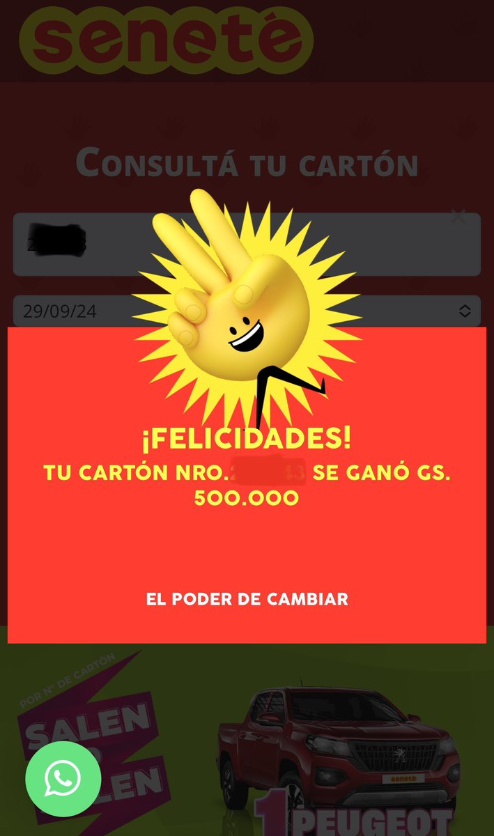 Justo estaba diciendo de venida, ahora sólo falta que quite seneté para que mi finde sea Perfecto.. y qué creen qué pasó? JAJAJAJ no estoy pudiendo acreditar 😍😂  la importancia de manifestar las cosas ☝🏻✨