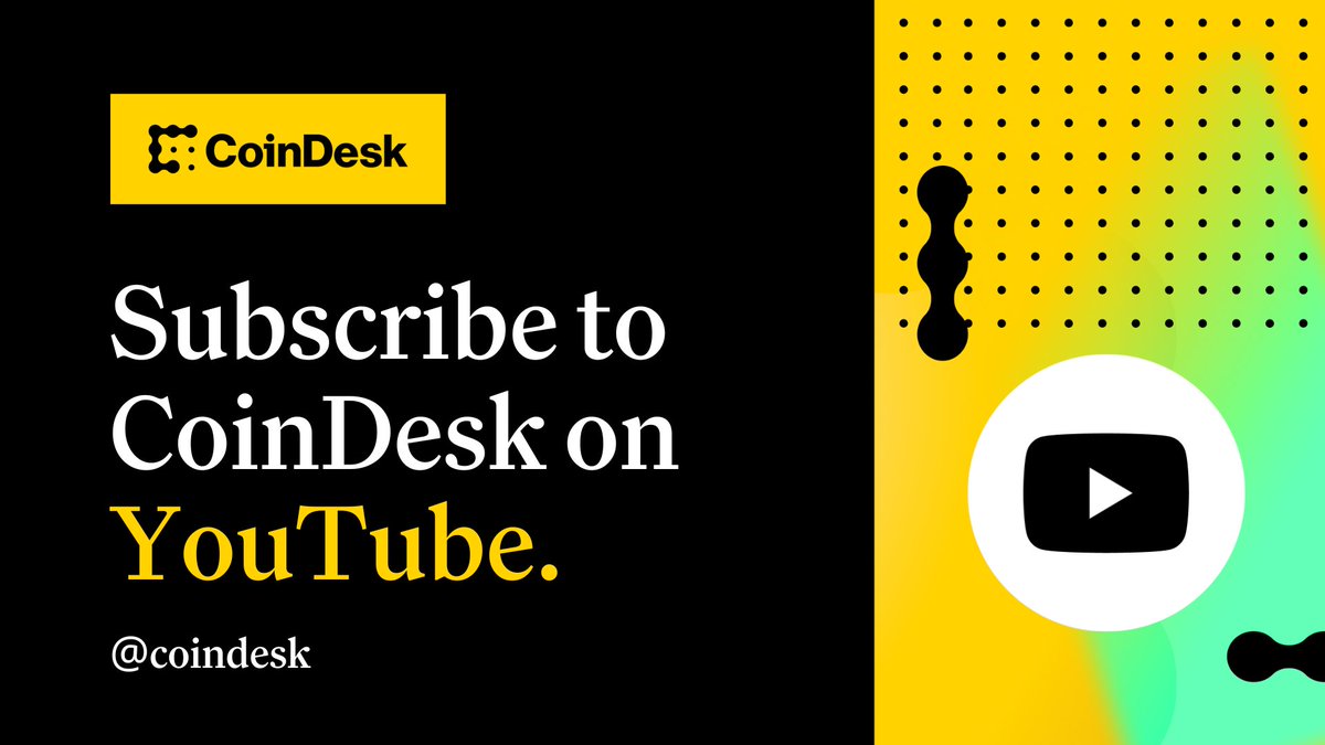 ICYMI: CoinDesk YouTube is refreshed and LIVE! Watch full episodes of your  favorite video podcasts like “CoinDesk Daily” and “Markets Daily.”  Subscribe now: https://t.co/e5ygdbllXM