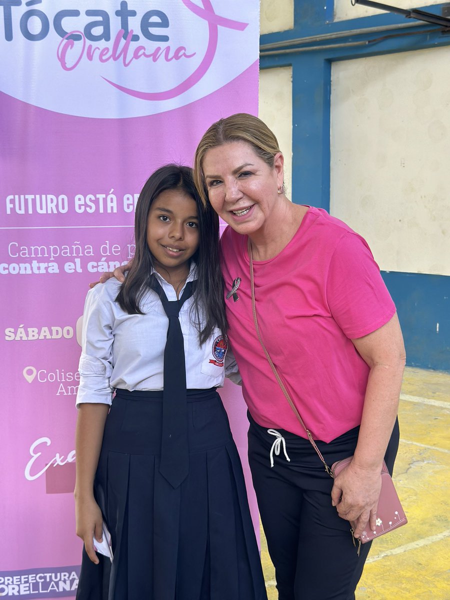 Hoy rueda de prensa en Orellana y charla de prevención cáncer de mama en la @prefecturaorellana