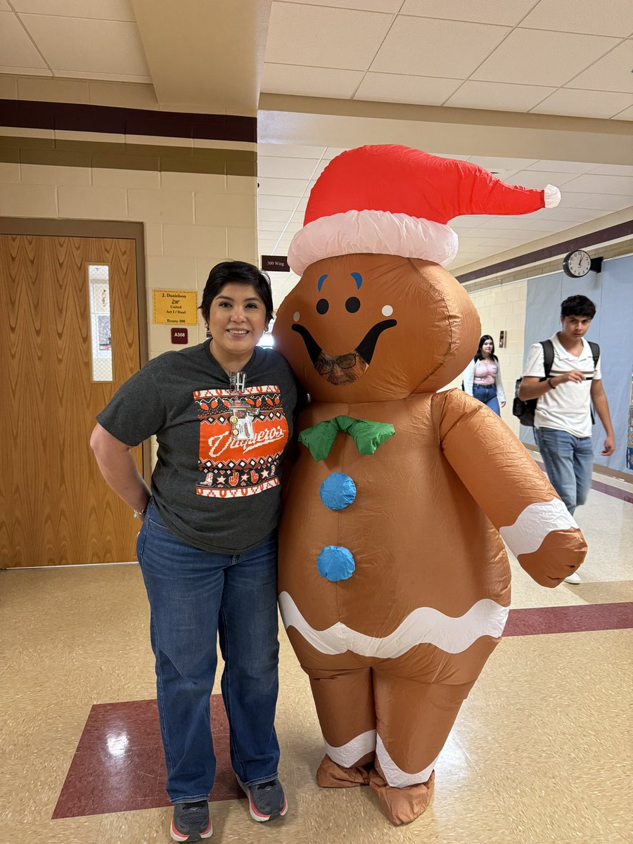 hernandez_ms's tweet photo. #HOCO2024 ♥️ @LFUnited Principal @ElisaMpineda for showing the biggest spirit and participating with the Math Dept. https://t.co/P4SPFeb1yq