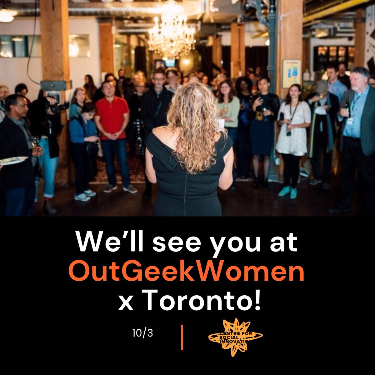 This Thursday, we’re joining forces with <a href="/csitoronto/">Centre for Social Innovation</a> for our final OutGeekWomen x Toronto event this year! 🎉 The event is full, but we’ve just sent out a friendly nudge to release tix if anyone can’t make it - so keep an eye out, a few spots should pop up! 👀

#womenintech #dei