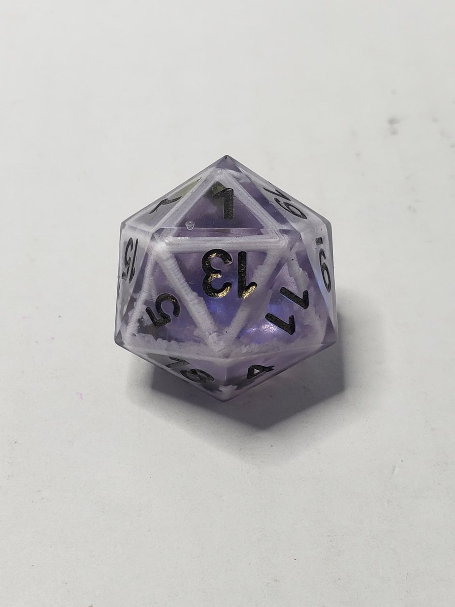 TheDemonJar_'s tweet photo. was going to post these tomorrow  but I gotta show them off! I painted the first frame dice set! https://t.co/7H2cmMRHig