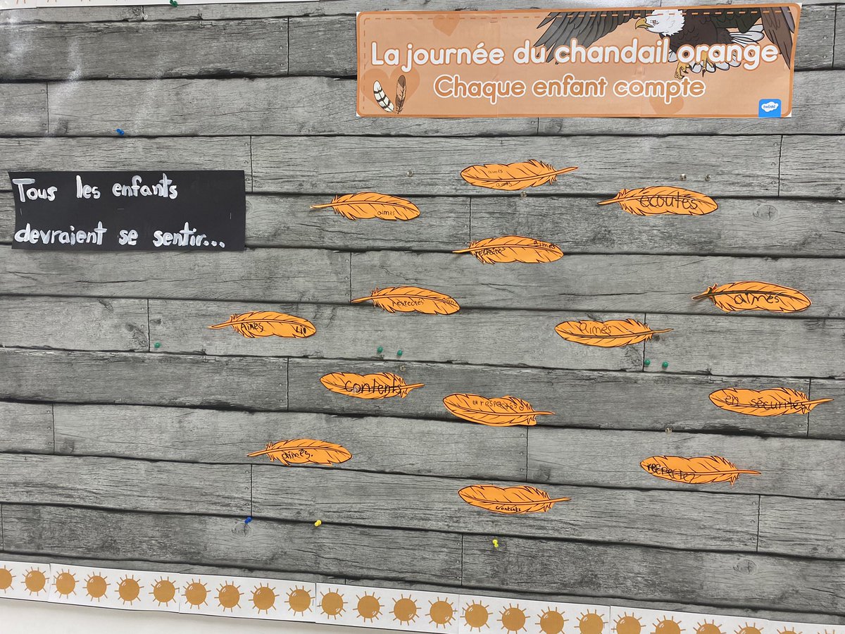 ecolestmarg's tweet photo. Today we honoured National Truth and Reconciliation day - A day to honour the children who never returned home. https://t.co/UcfBvXy2Gf