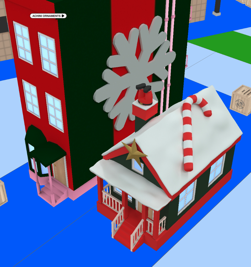 Achini_Meta's tweet photo. Too early for Christmas ornaments?
Santa looking stuck in the chimney 😅

#Upland #UplandMe #Metaverse #Web3 #Christmas #Achini https://t.co/bMQYykgqzH