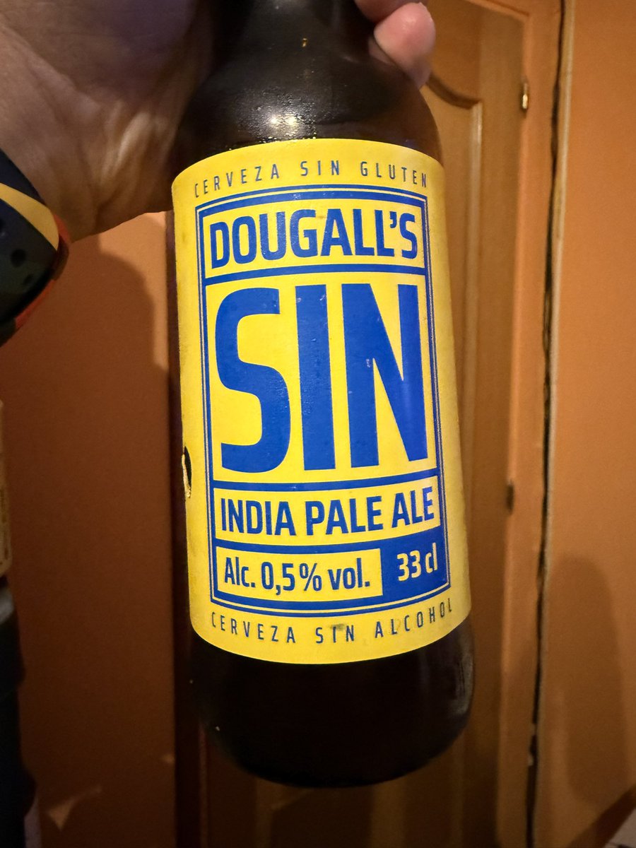 no_alcohol2's tweet photo. Muy buena está sin de @CervezaDougalls , pillada en @BeerMarketVa 😀 https://t.co/kZ3wxGL7SJ